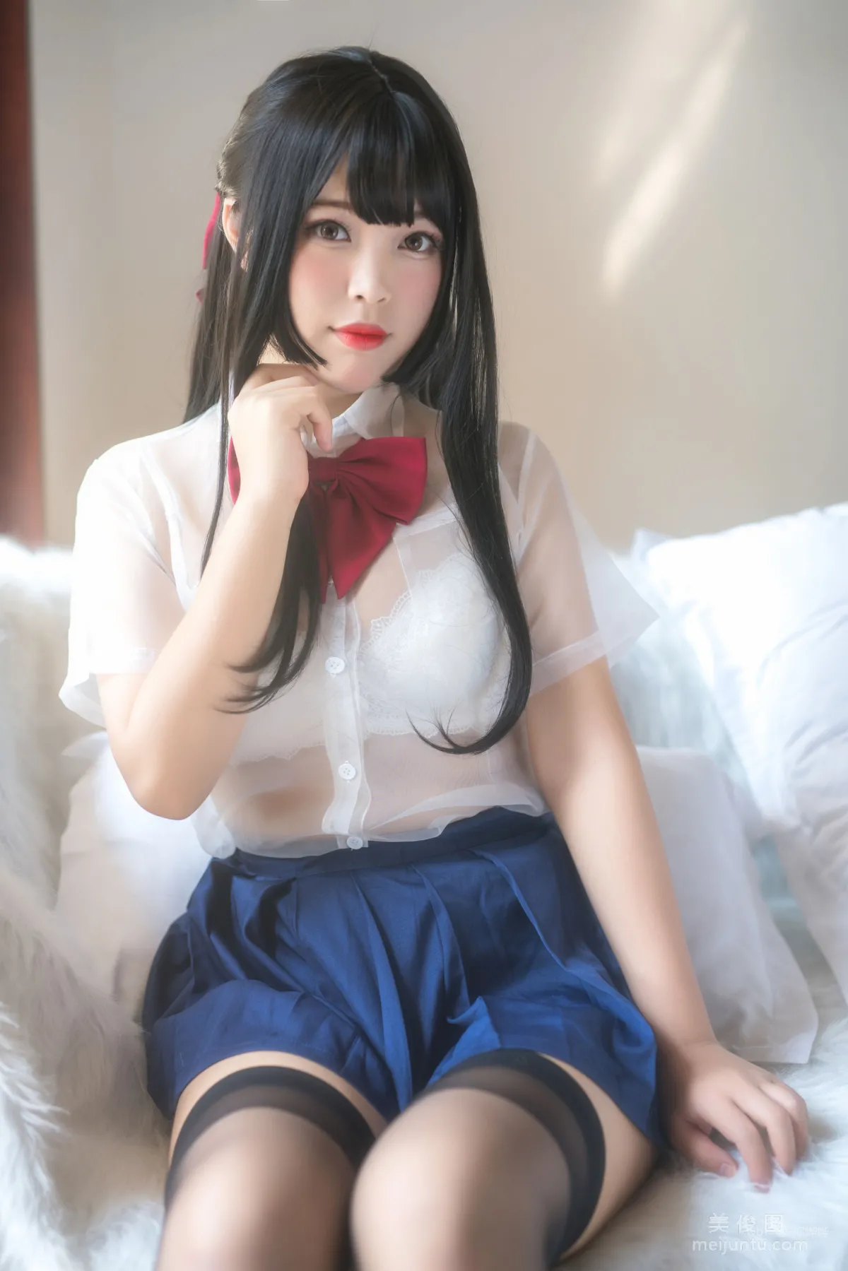 [美女Coser] -白烨- 《情人节特辑》 写真集7