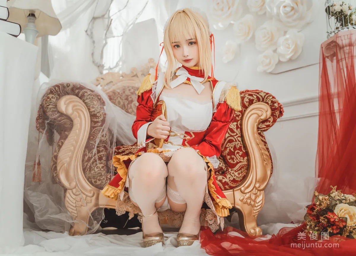 [美女Coser] 雯妹 《尼禄女仆》 写真集16