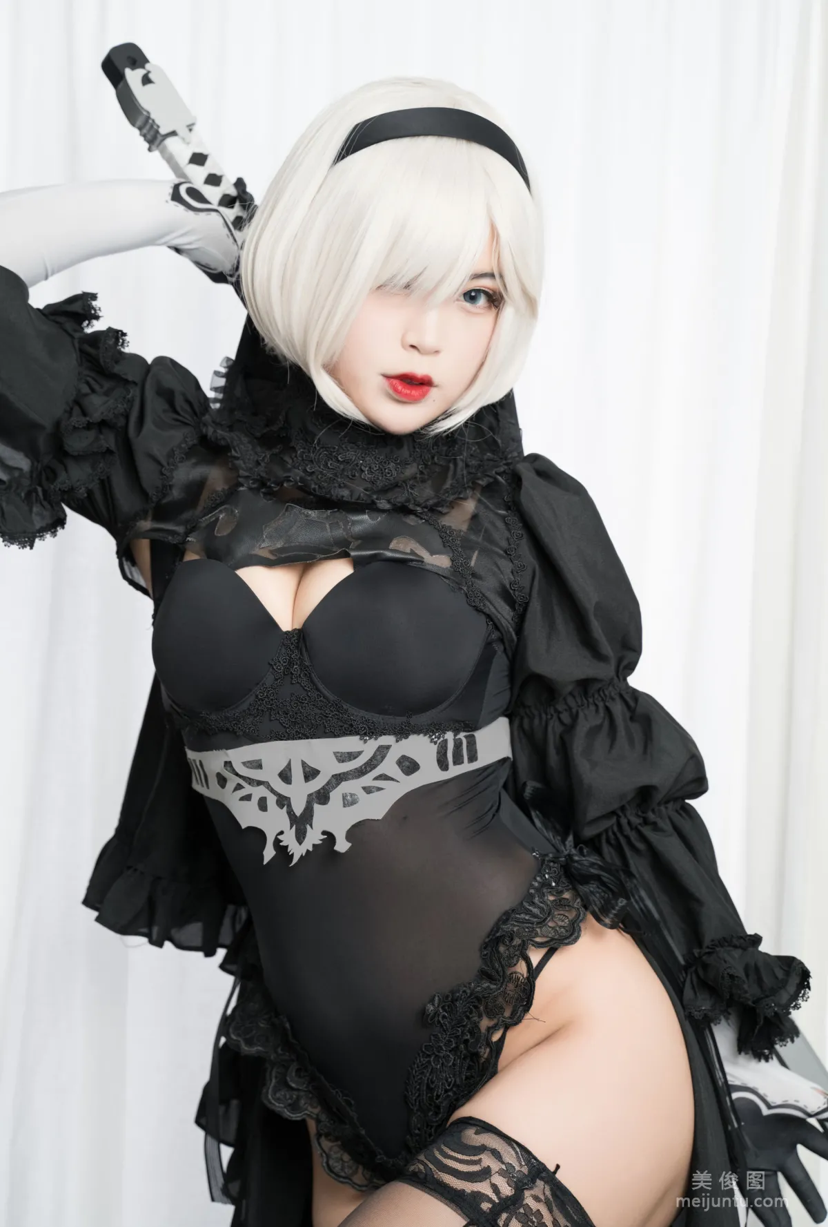 [美女Coser] -白烨- 《2b全套》 写真集69