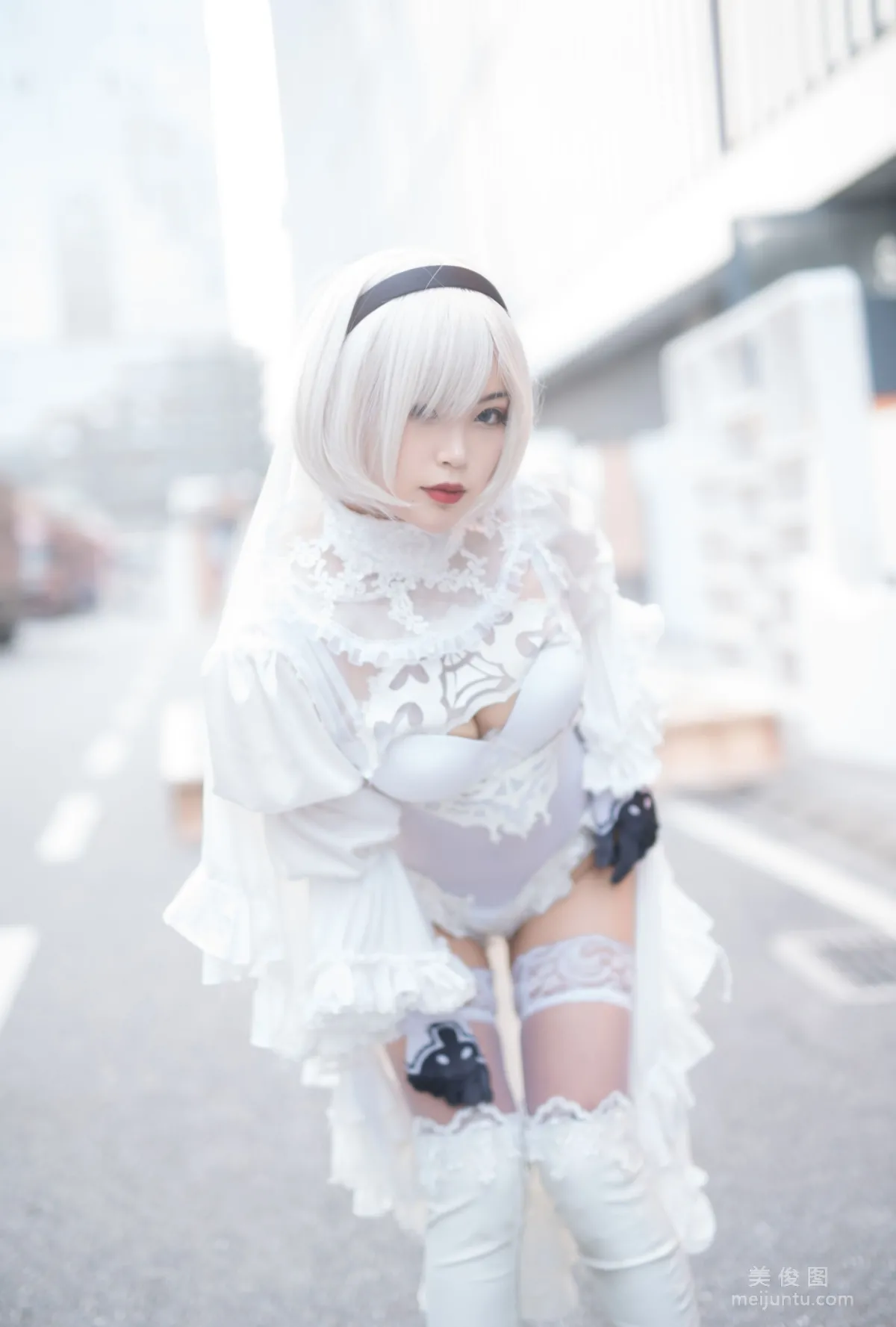 [美女Coser] -白烨- 《2b全套》 写真集121