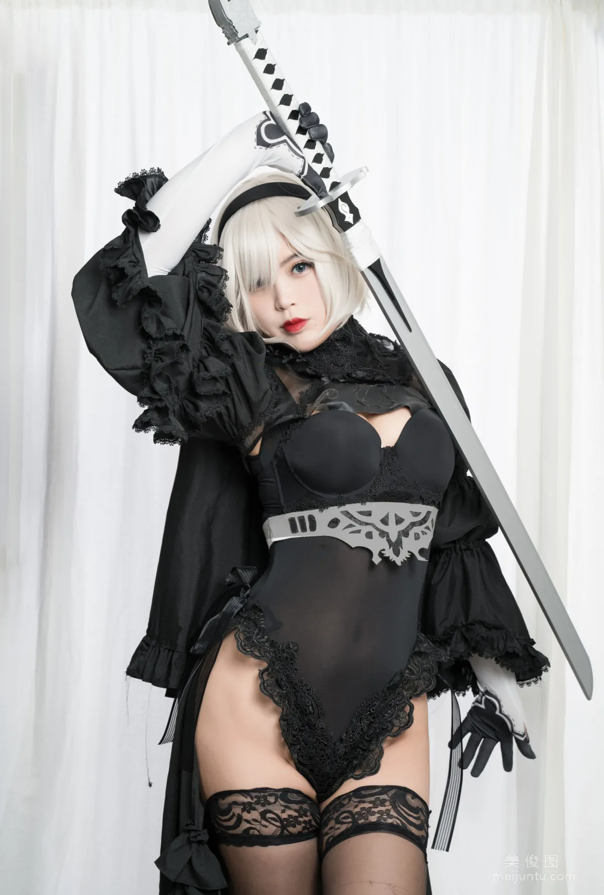 [美女Coser] -白烨- 《2b全套》 写真集79