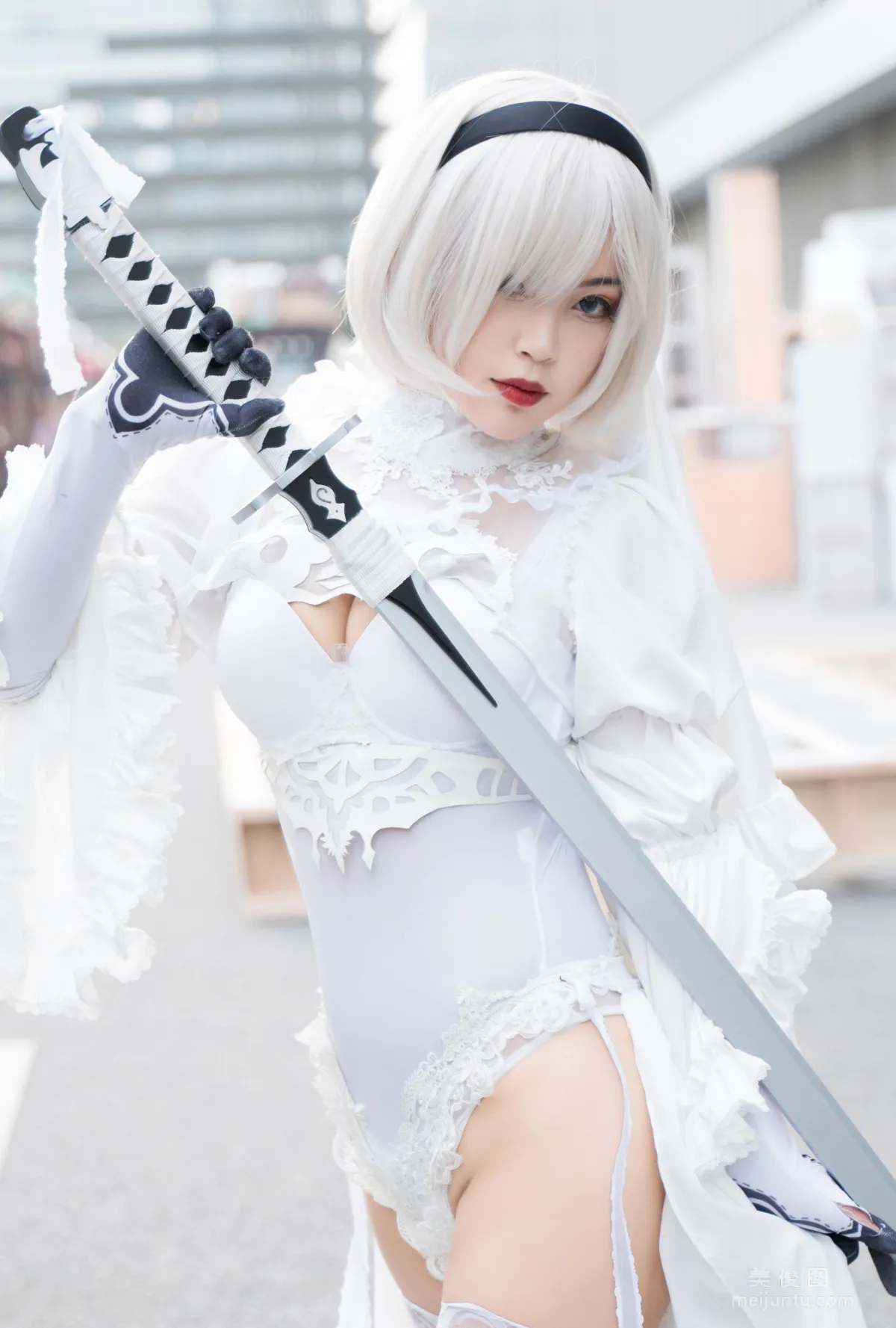 [美女Coser] -白烨- 《2b全套》 写真集118