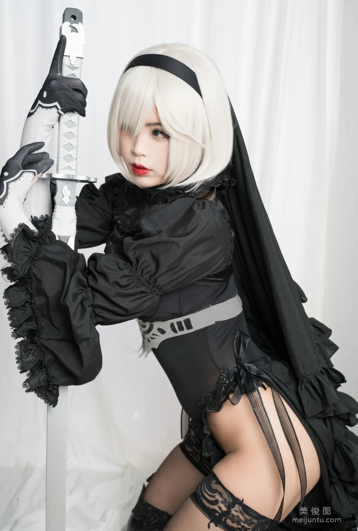 [美女Coser] -白烨- 《2b全套》 写真集103