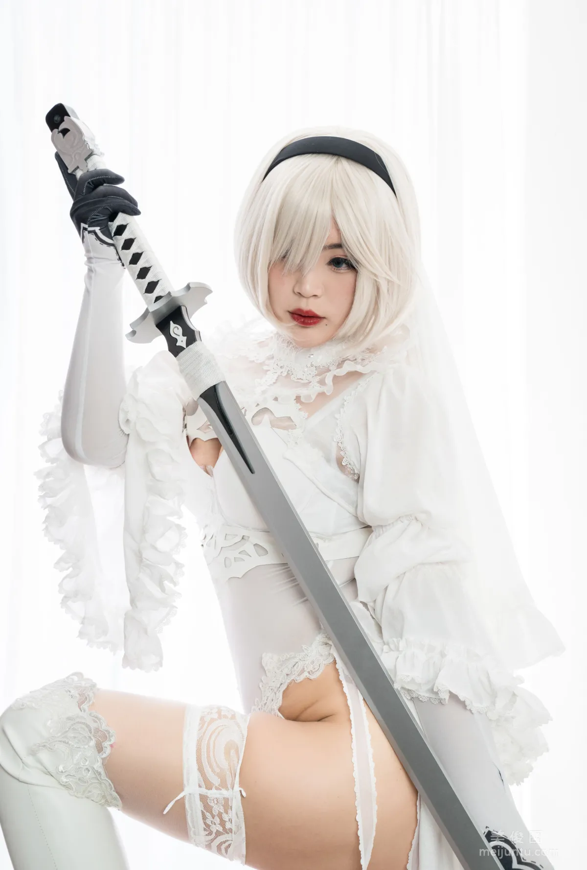 [美女Coser] -白烨- 《2b全套》 写真集39