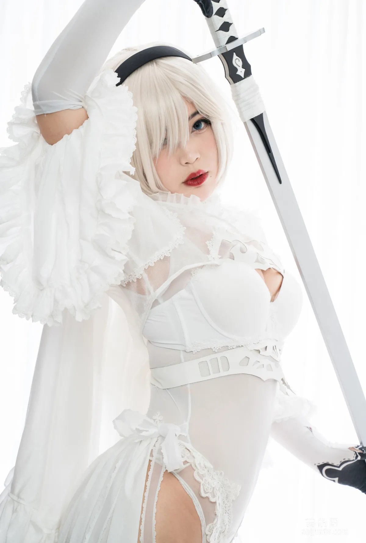 [美女Coser] -白烨- 《2b全套》 写真集35