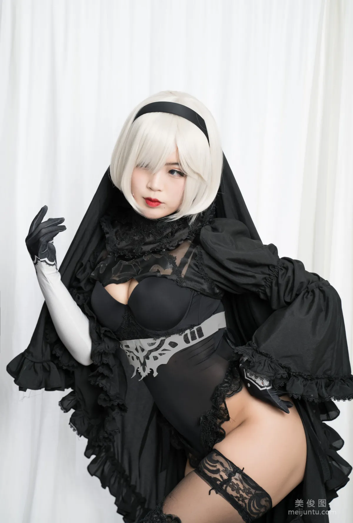 [美女Coser] -白烨- 《2b全套》 写真集89