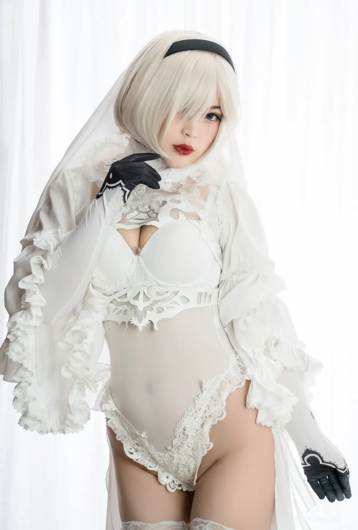 [美女Coser] -白烨- 《2b全套》 写真集50