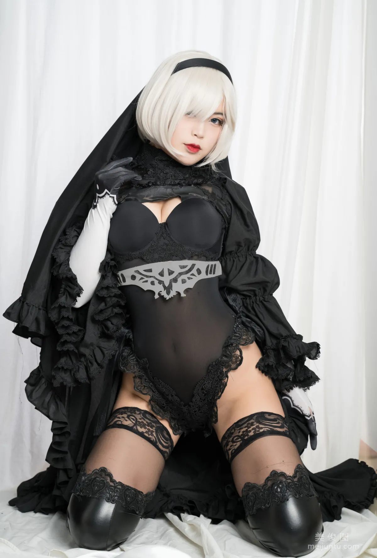 [美女Coser] -白烨- 《2b全套》 写真集93