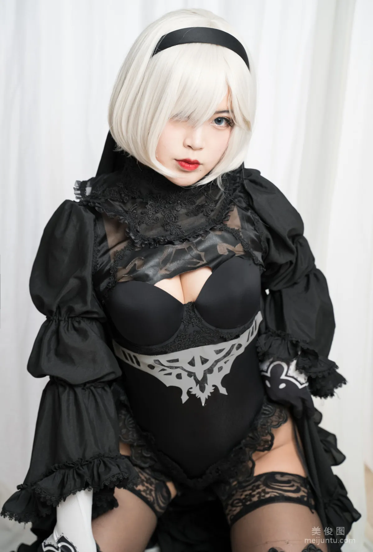 [美女Coser] -白烨- 《2b全套》 写真集91