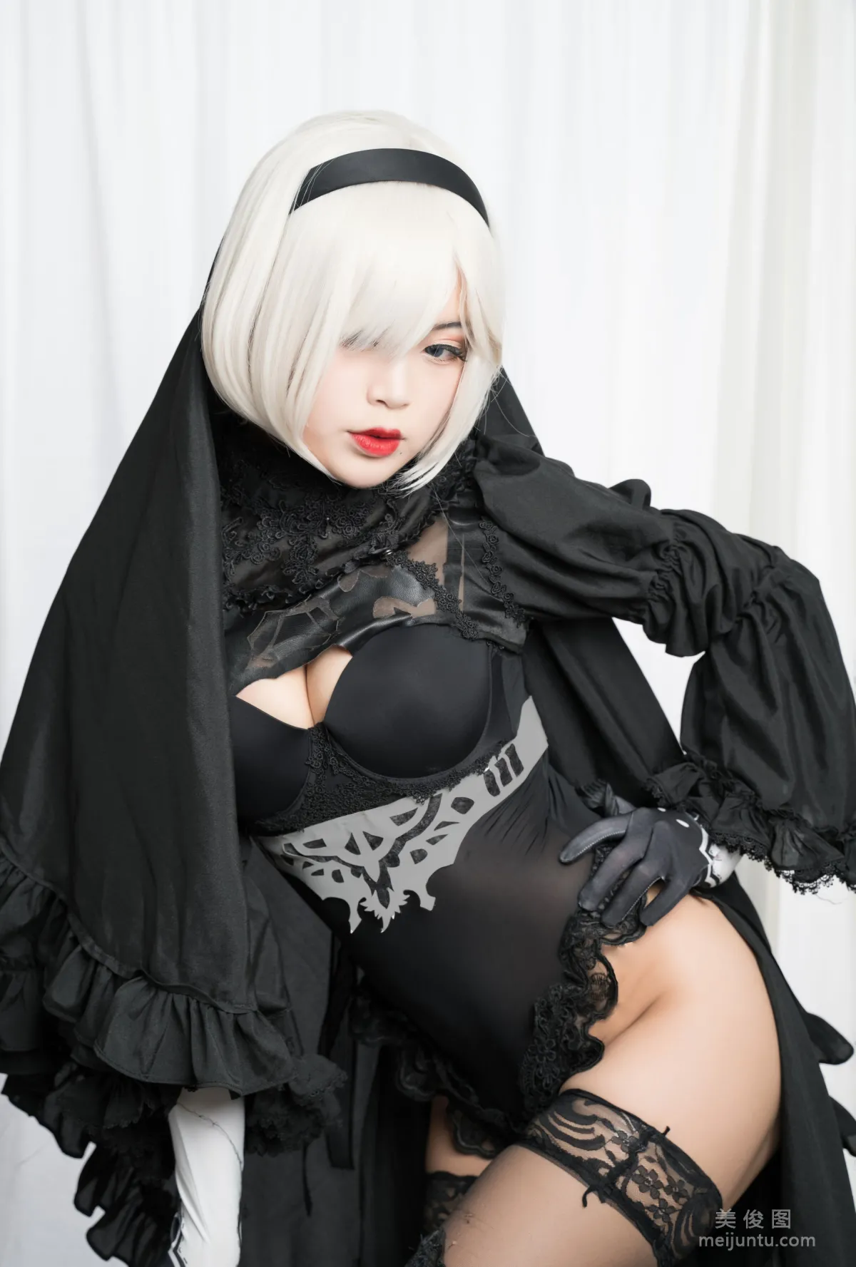 [美女Coser] -白烨- 《2b全套》 写真集88