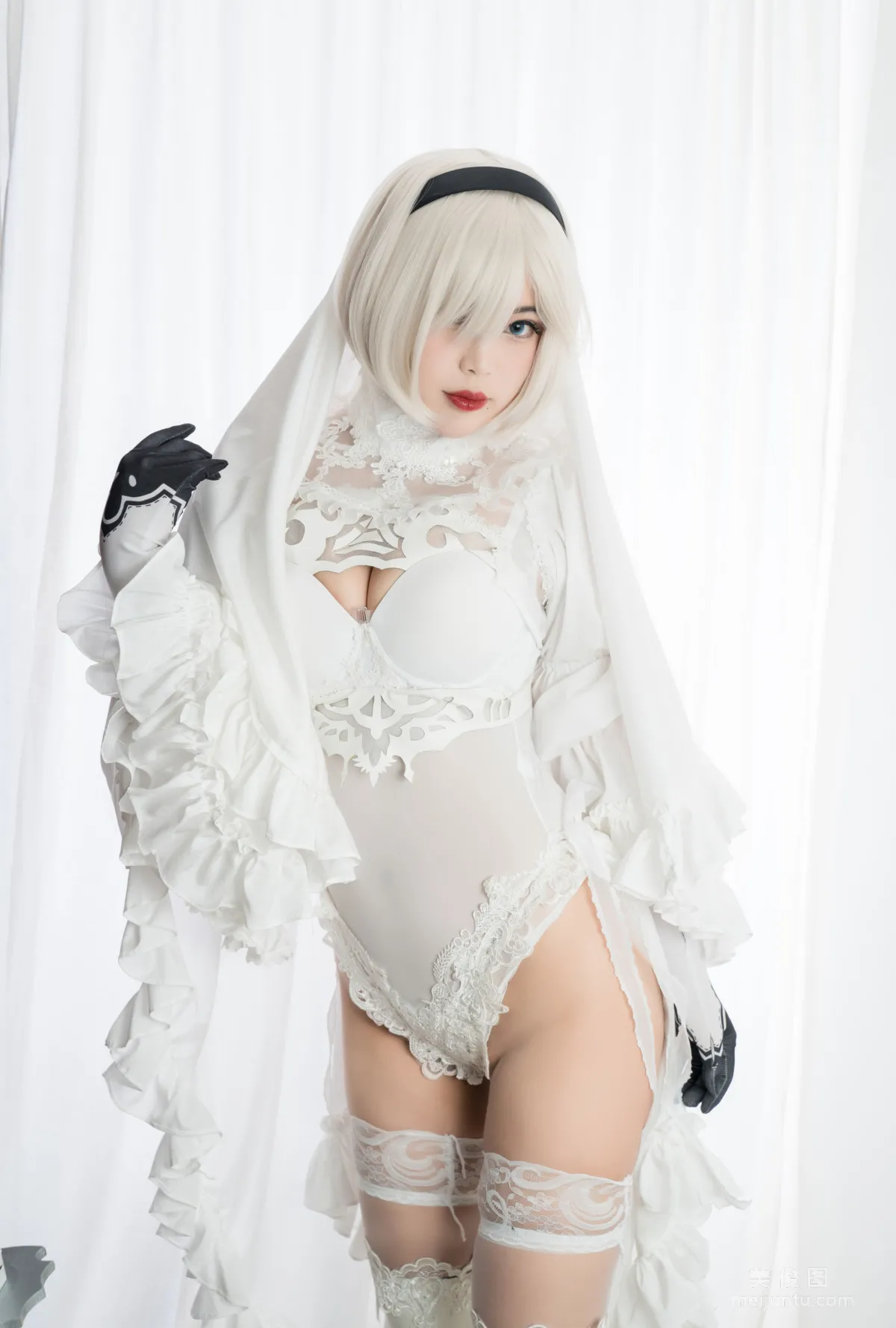 [美女Coser] -白烨- 《2b全套》 写真集27