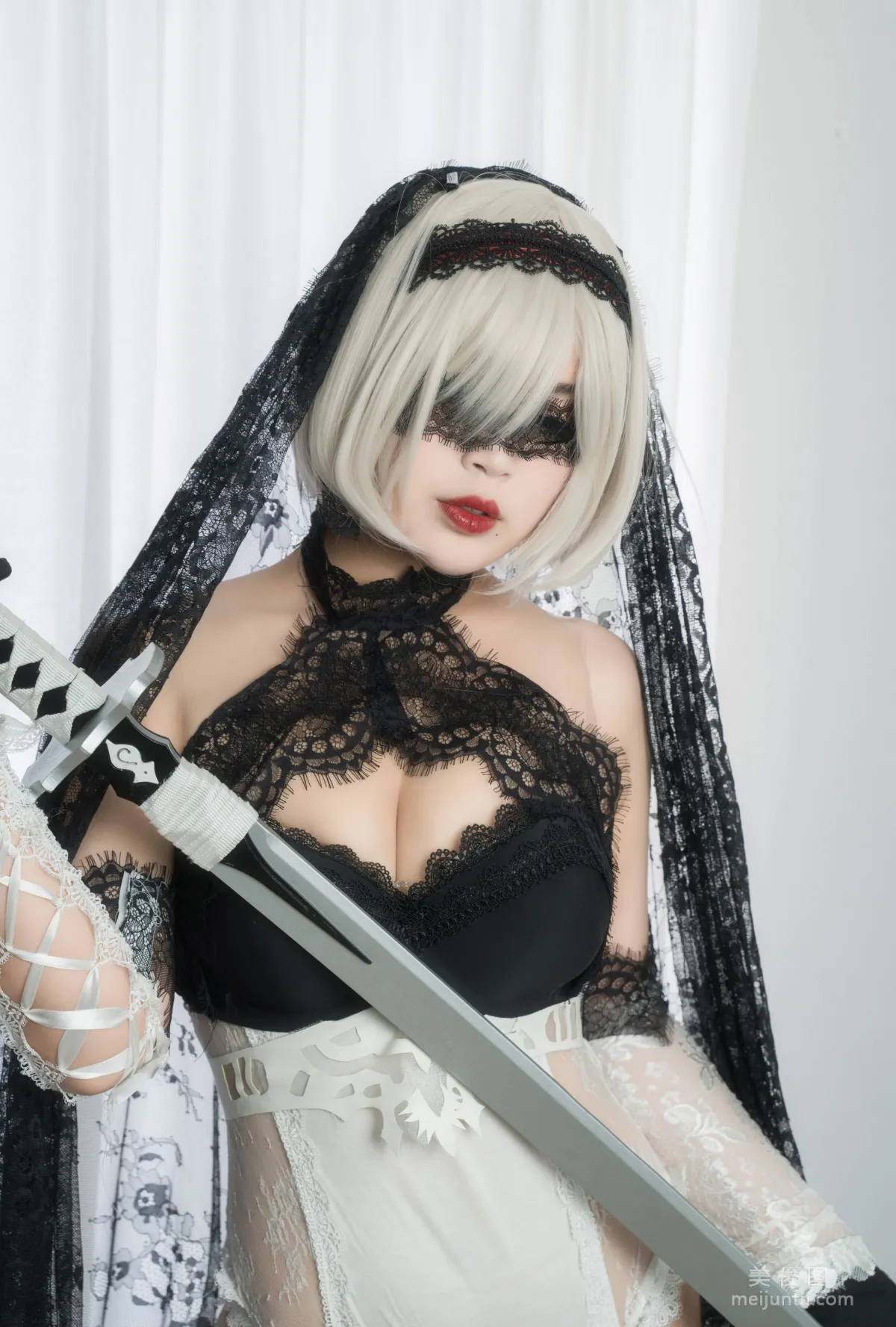 [美女Coser] -白烨- 《2b全套》 写真集65