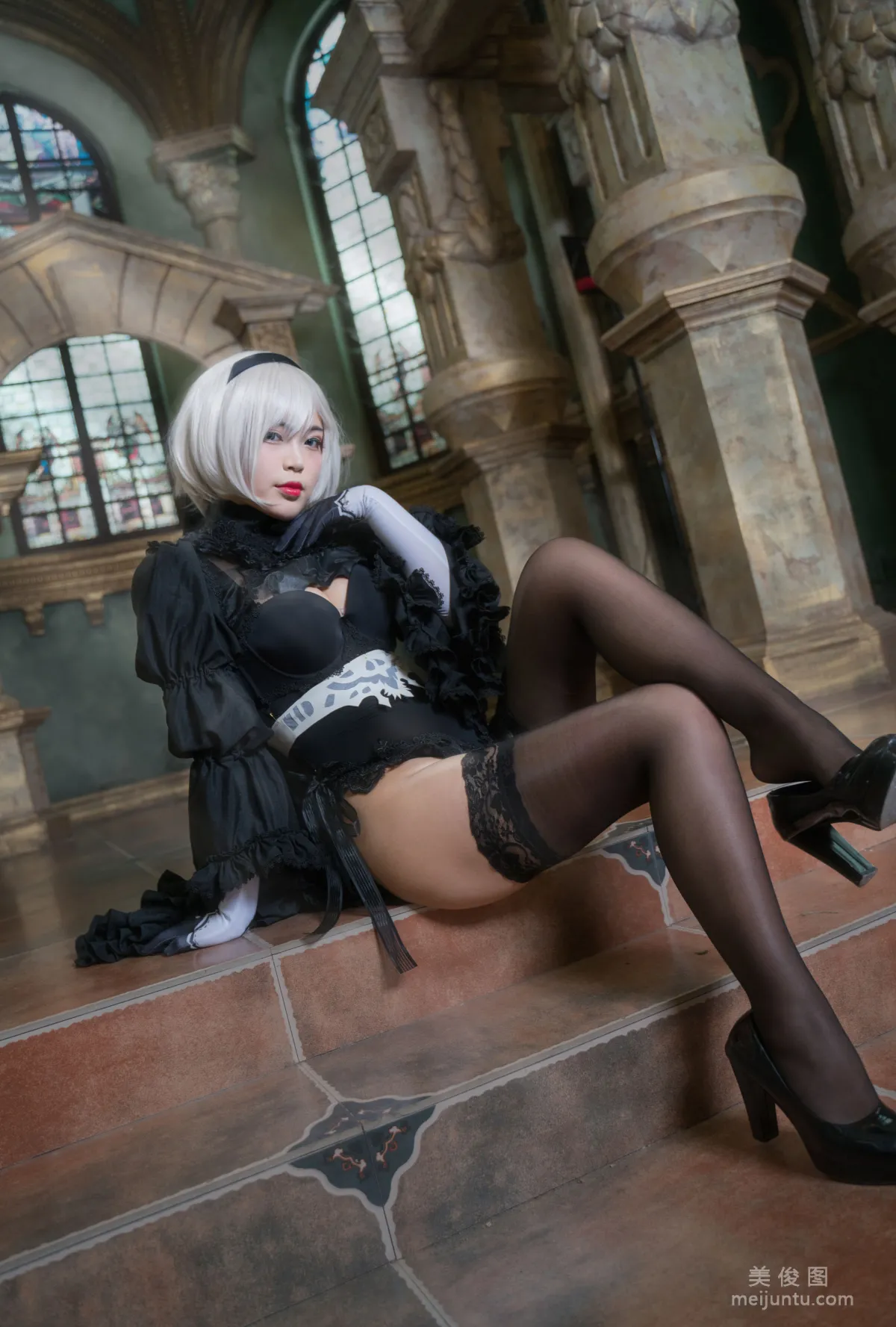 [美女Coser] -白烨- 《2b全套》 写真集15