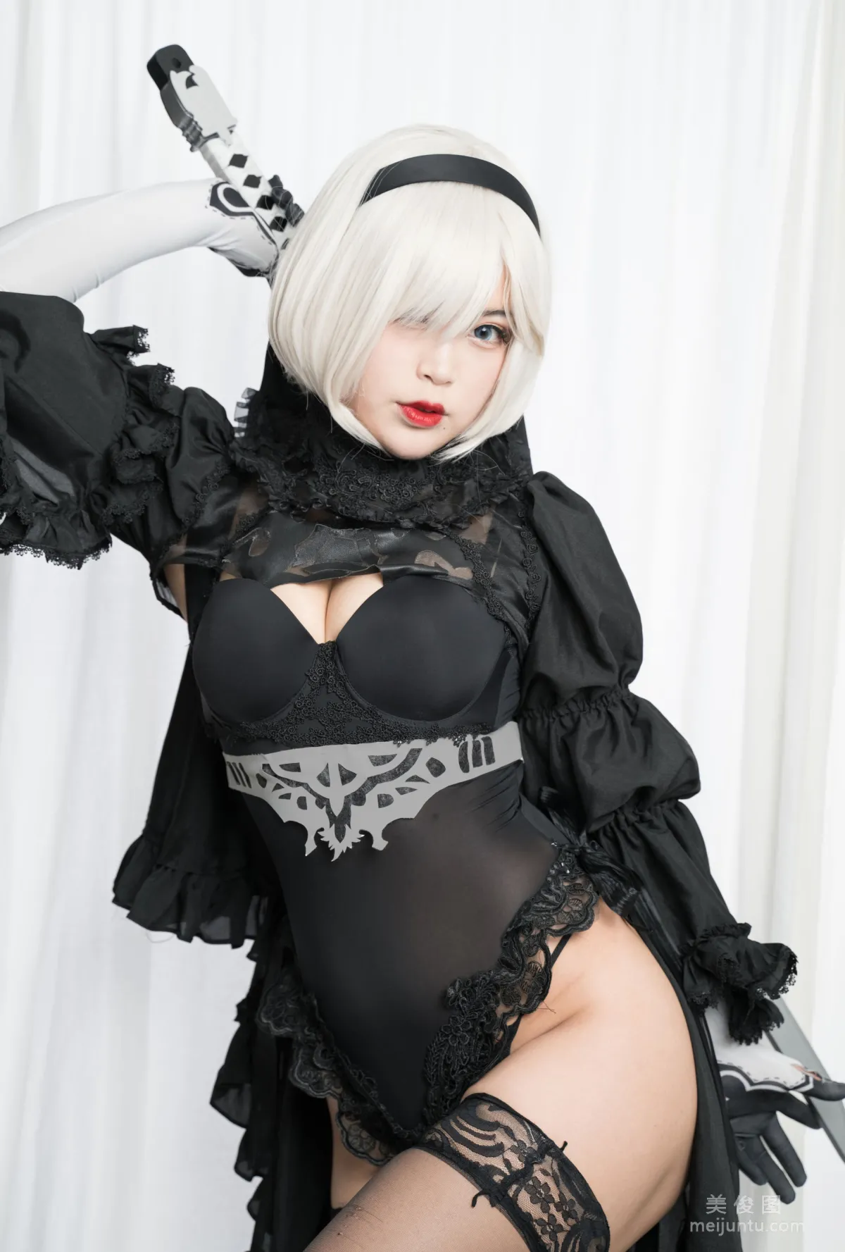 [美女Coser] -白烨- 《2b全套》 写真集72