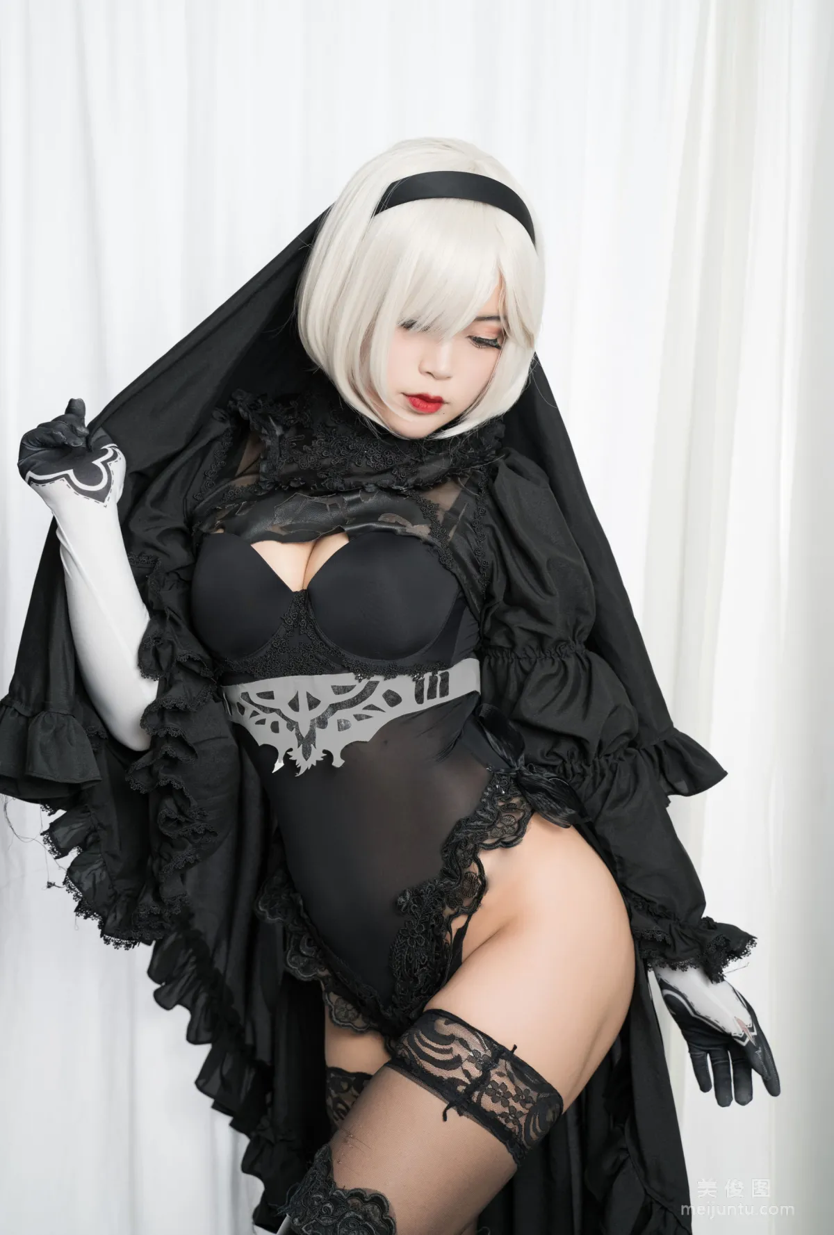 [美女Coser] -白烨- 《2b全套》 写真集83