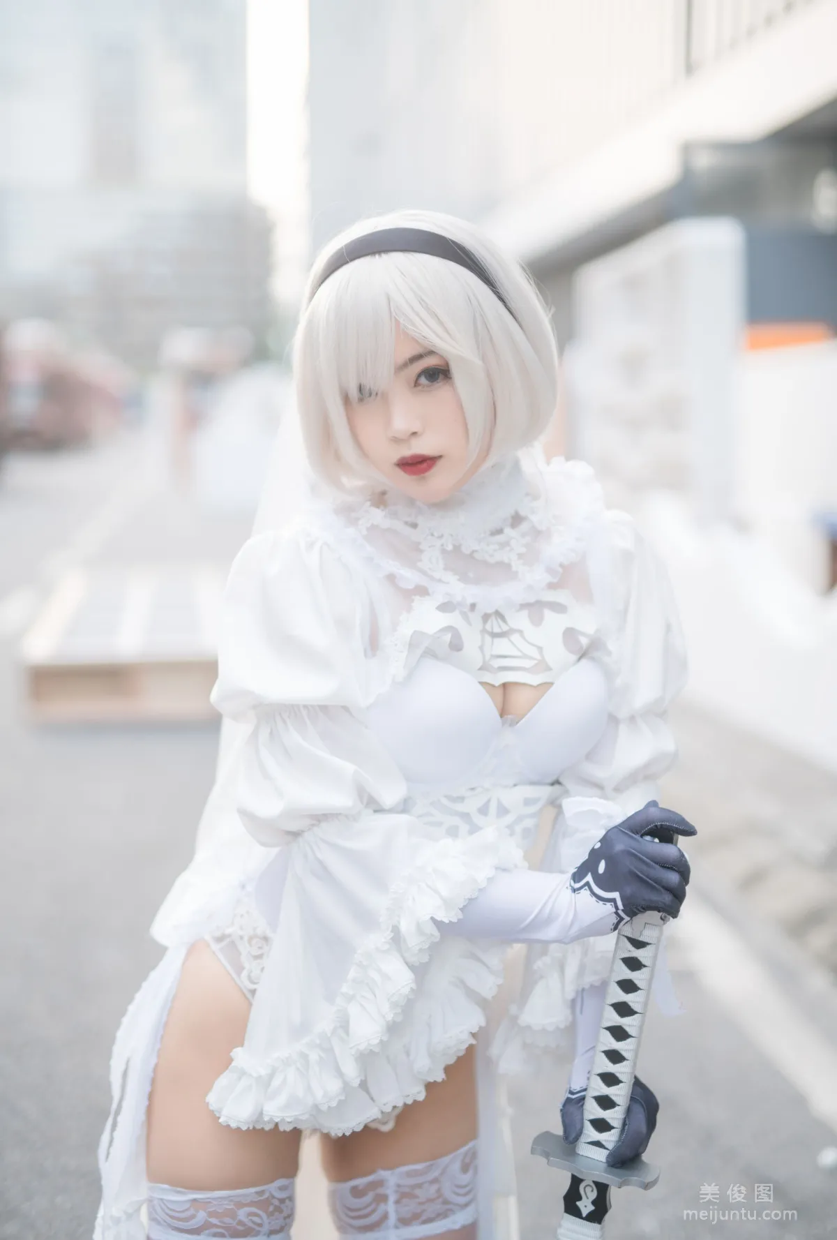 [美女Coser] -白烨- 《2b全套》 写真集115