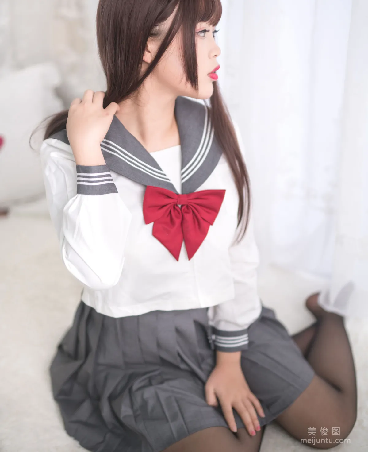 [美女Coser] -白烨- 《绝对足域》 写真集10