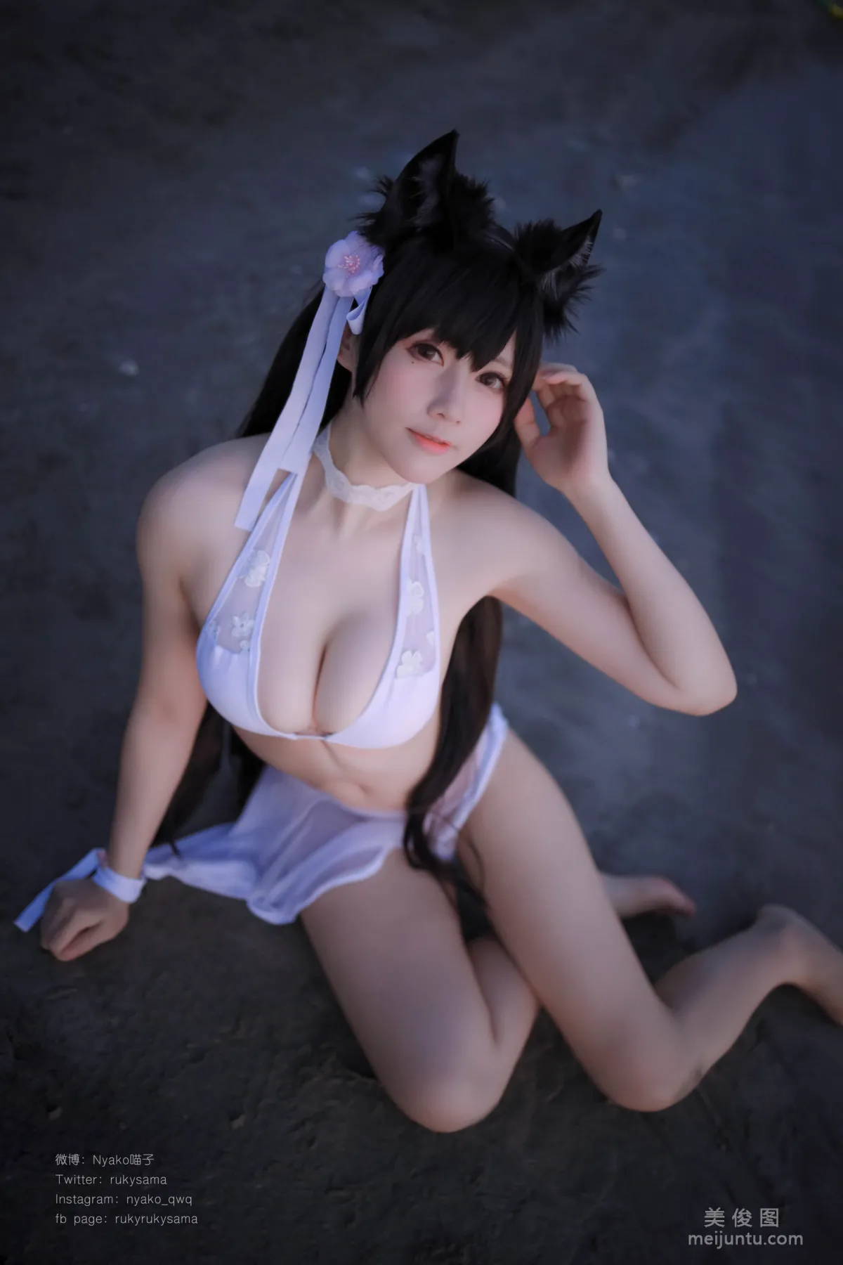 [美女Coser] Nyako喵子 《爱宕泳装》 写真集23