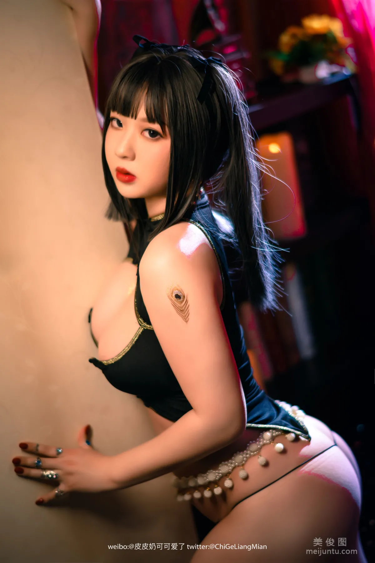 [美女Coser] 皮皮奶可可爱了啦 《舞娘》 写真集39