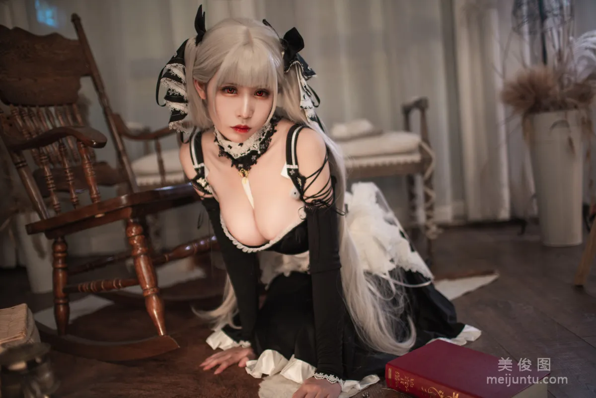 [美女Coser] 爱老师_PhD 《可畏》 写真集10