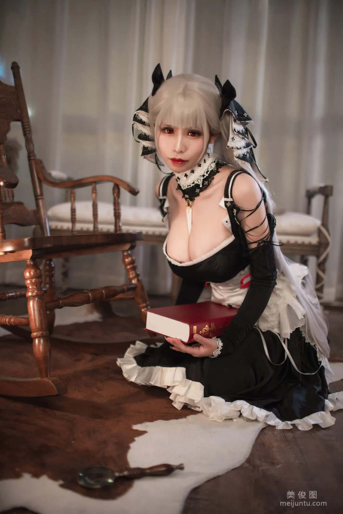 [美女Coser] 爱老师_PhD 《可畏》 写真集9