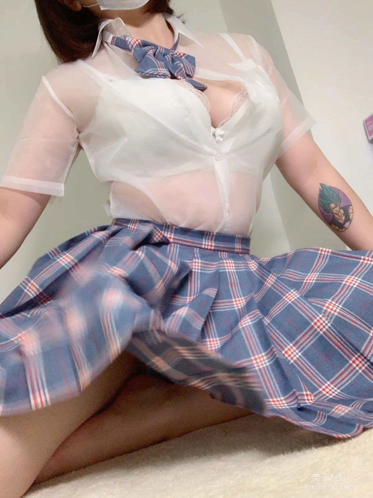 皮皮奶可可爱了啦 《jk透明制服》 写真集21