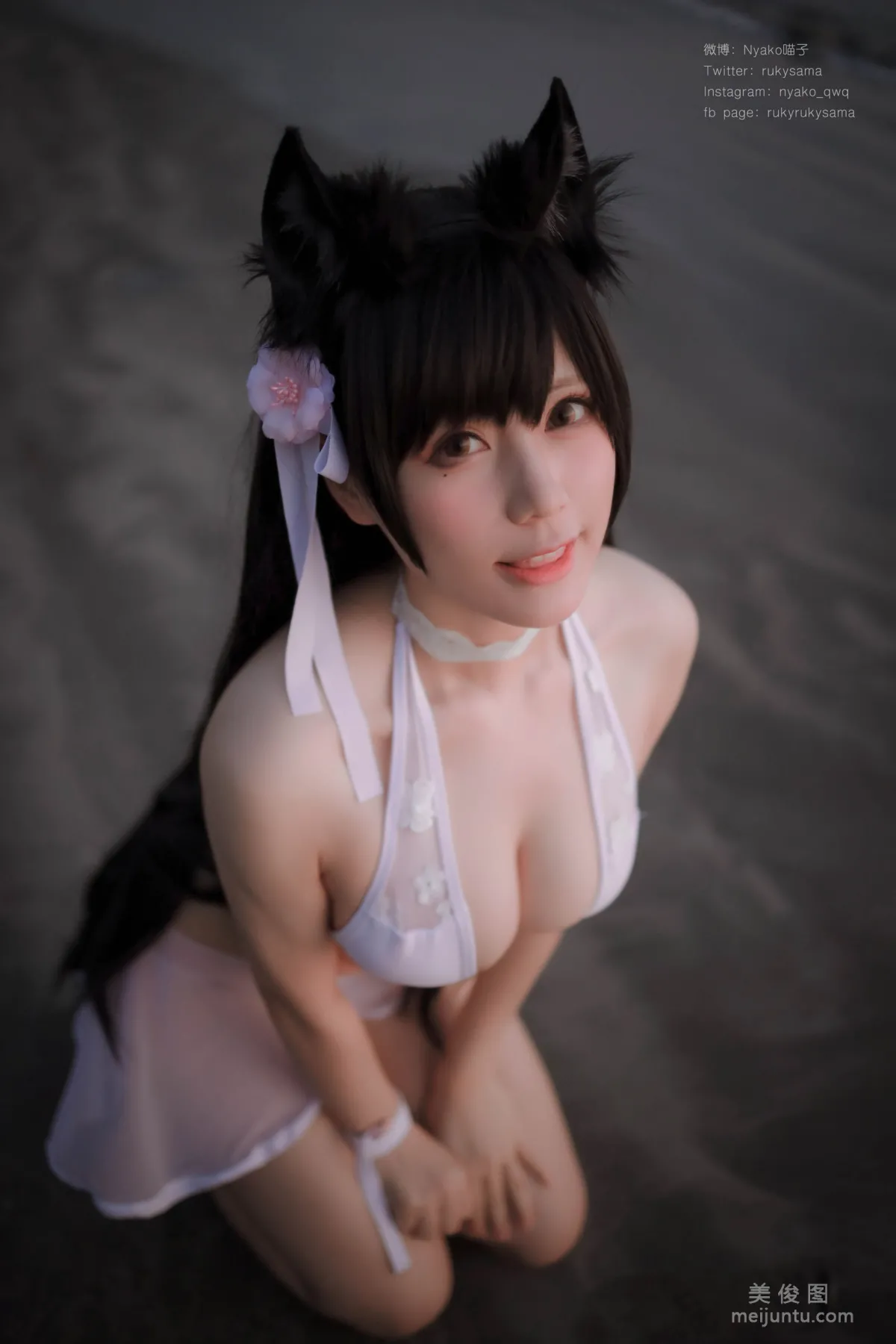 [美女Coser] Nyako喵子 《爱宕泳装》 写真集19