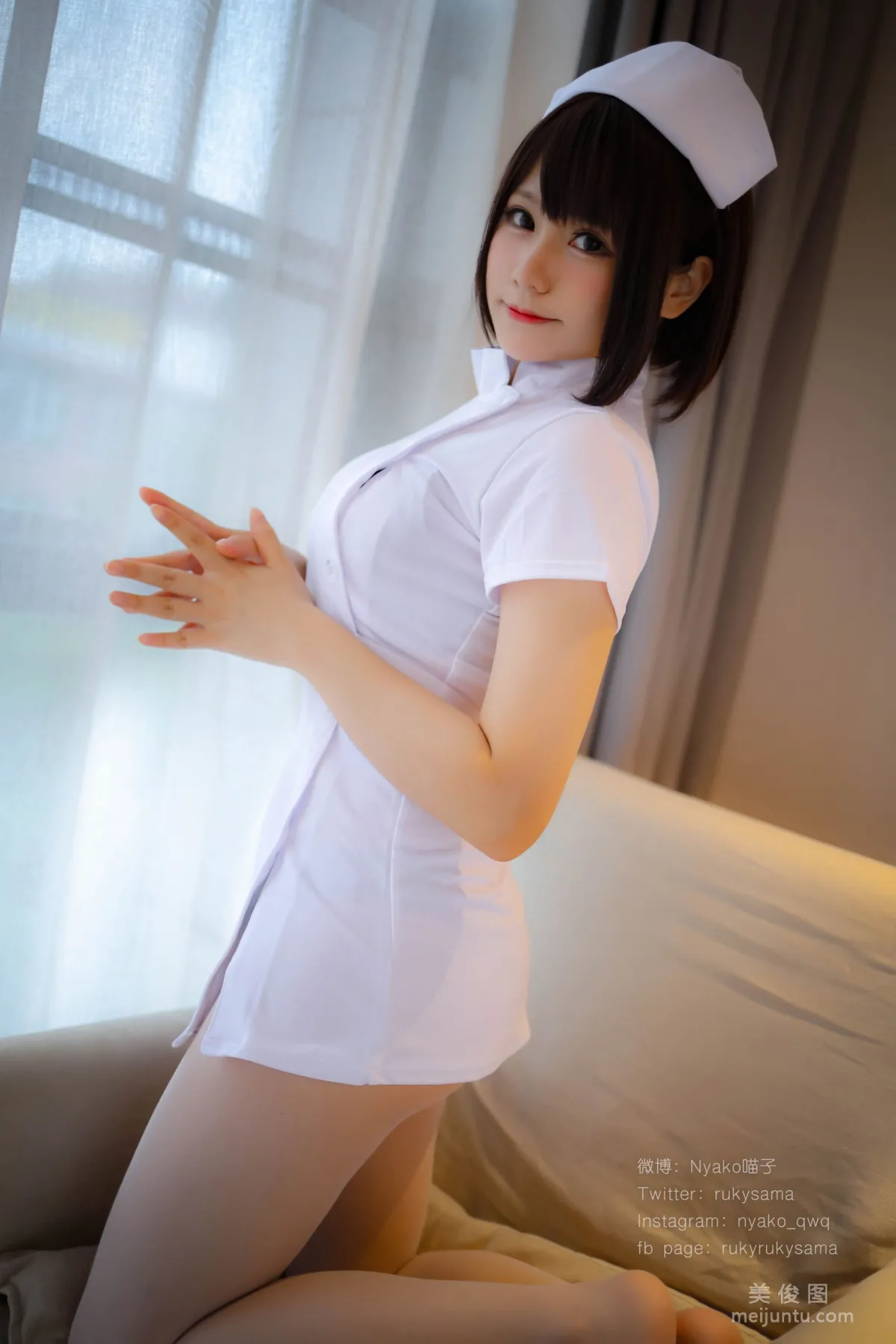 Nyako喵子 《白丝护士服》 写真集20