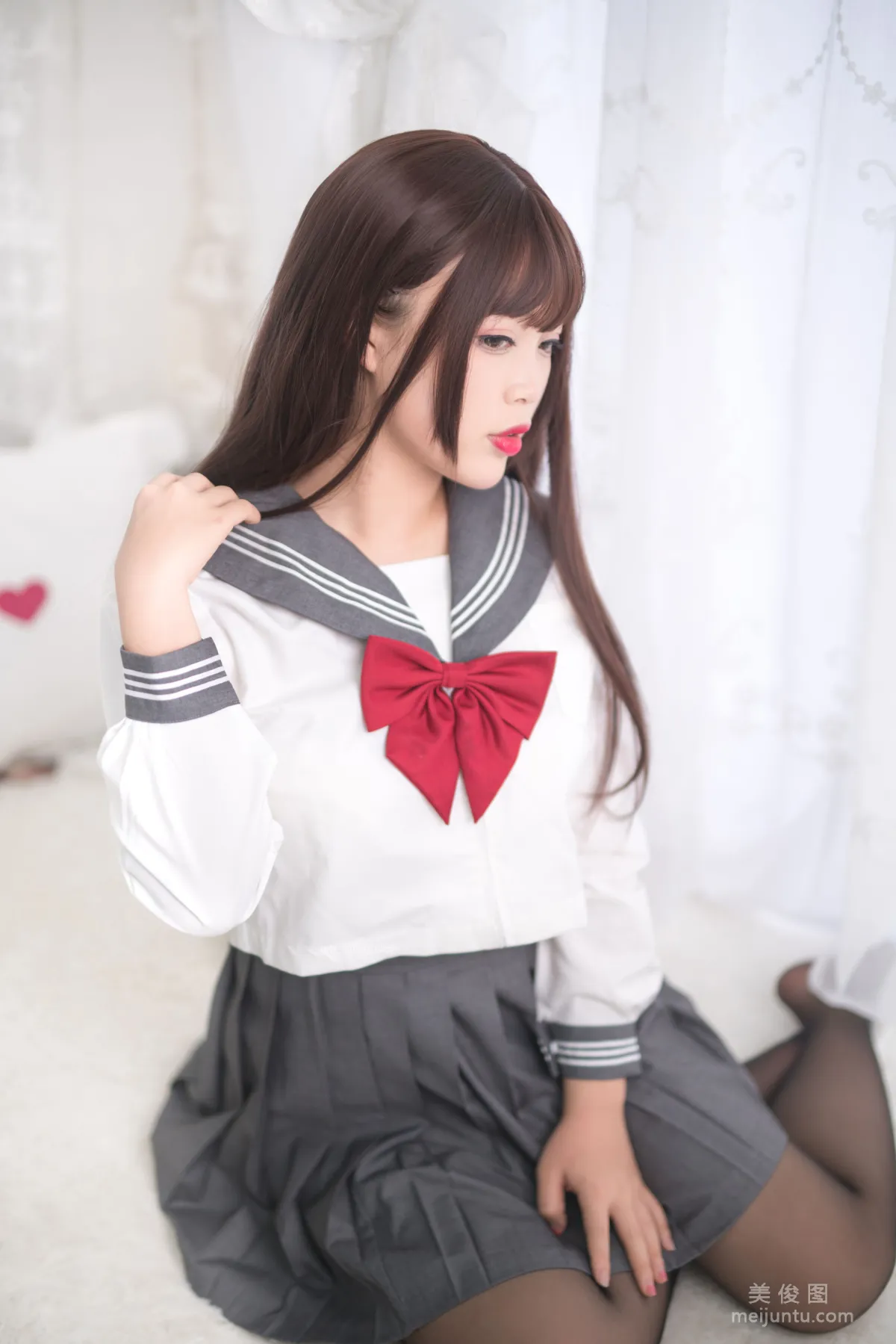 [美女Coser] -白烨- 《绝对足域》 写真集11