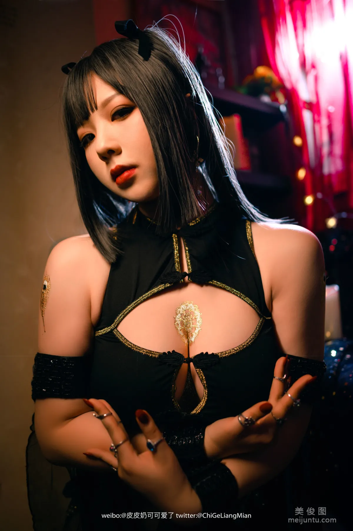 [美女Coser] 皮皮奶可可爱了啦 《舞娘》 写真集15