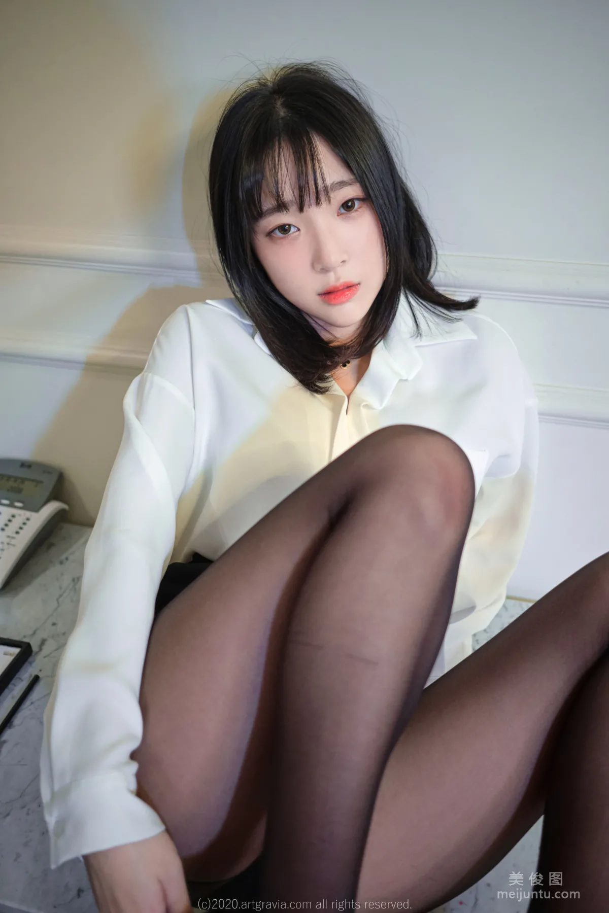 姜仁卿 《黑丝女秘书》 [ARTGRAVIA] VOL.147 写真集27