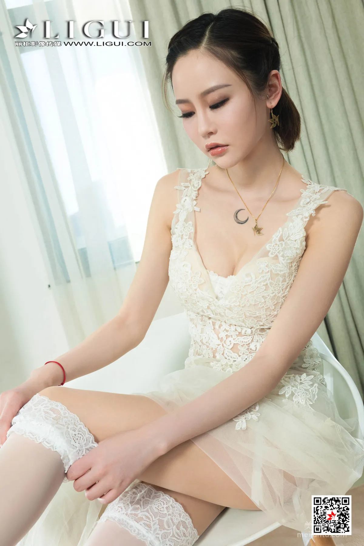 [丽柜Ligui] Model 洋洋 《婚纱美束》 写真集31