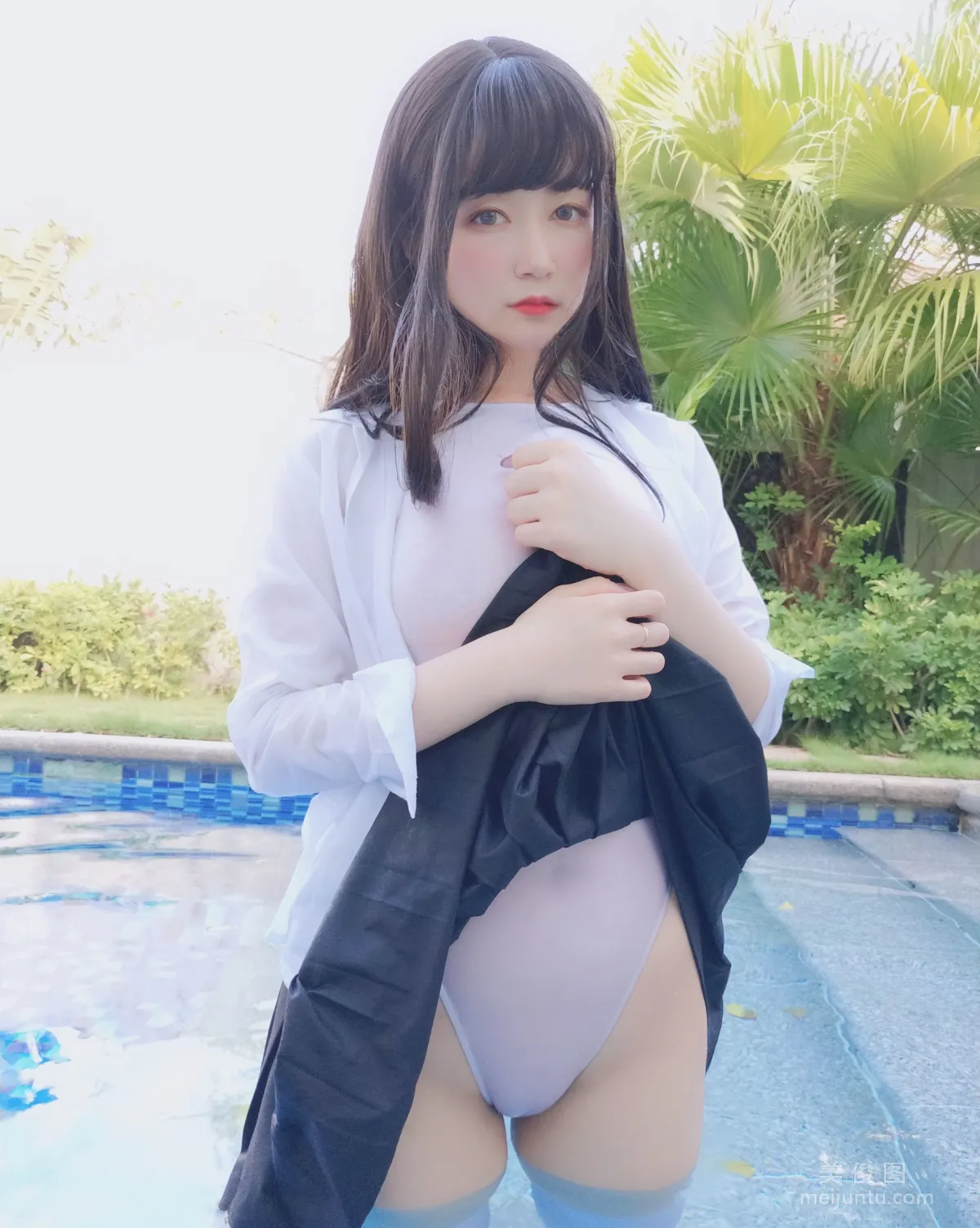 Coser小姐姐白银 《游泳课》 写真集39