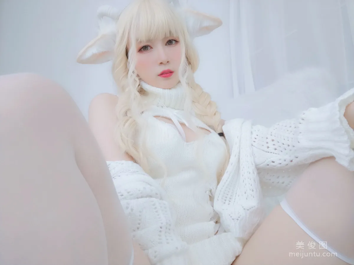 Coser小姐姐白银 《小白羊》 写真集25