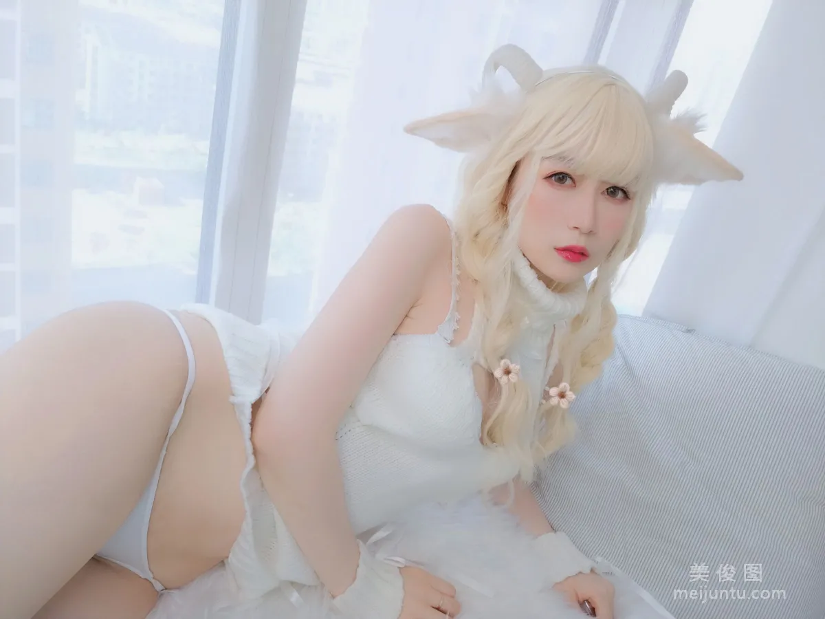 Coser小姐姐白银 《小白羊》 写真集114