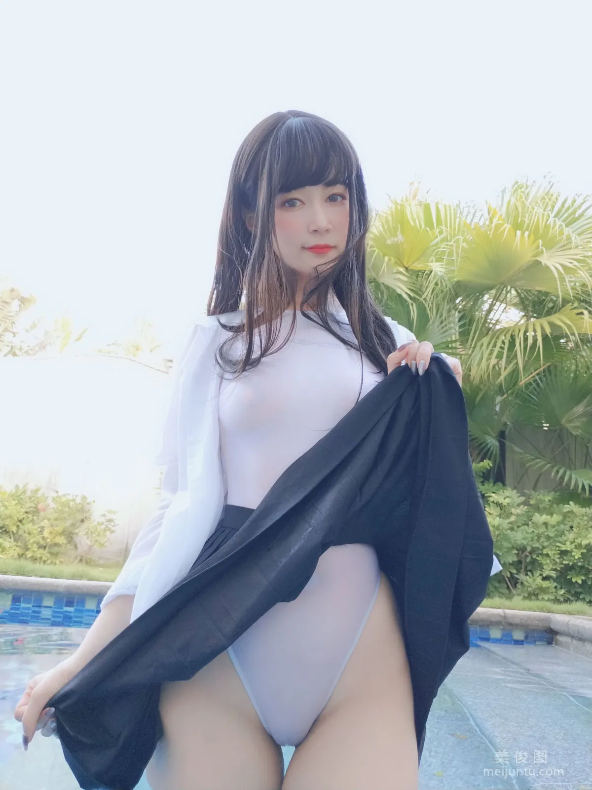 Coser小姐姐白银 《游泳课》 写真集27