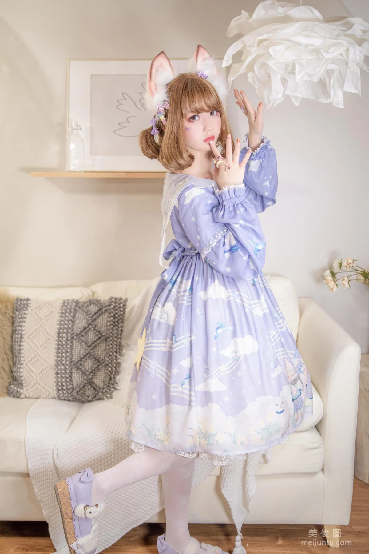 [COS福利] 动漫博主弦音sic 《Lolita乐队猫》 写真集6