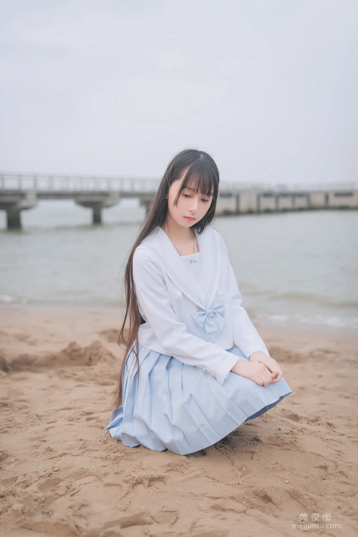 萌妹子伽马羽落子 《一起去海边》 写真集46