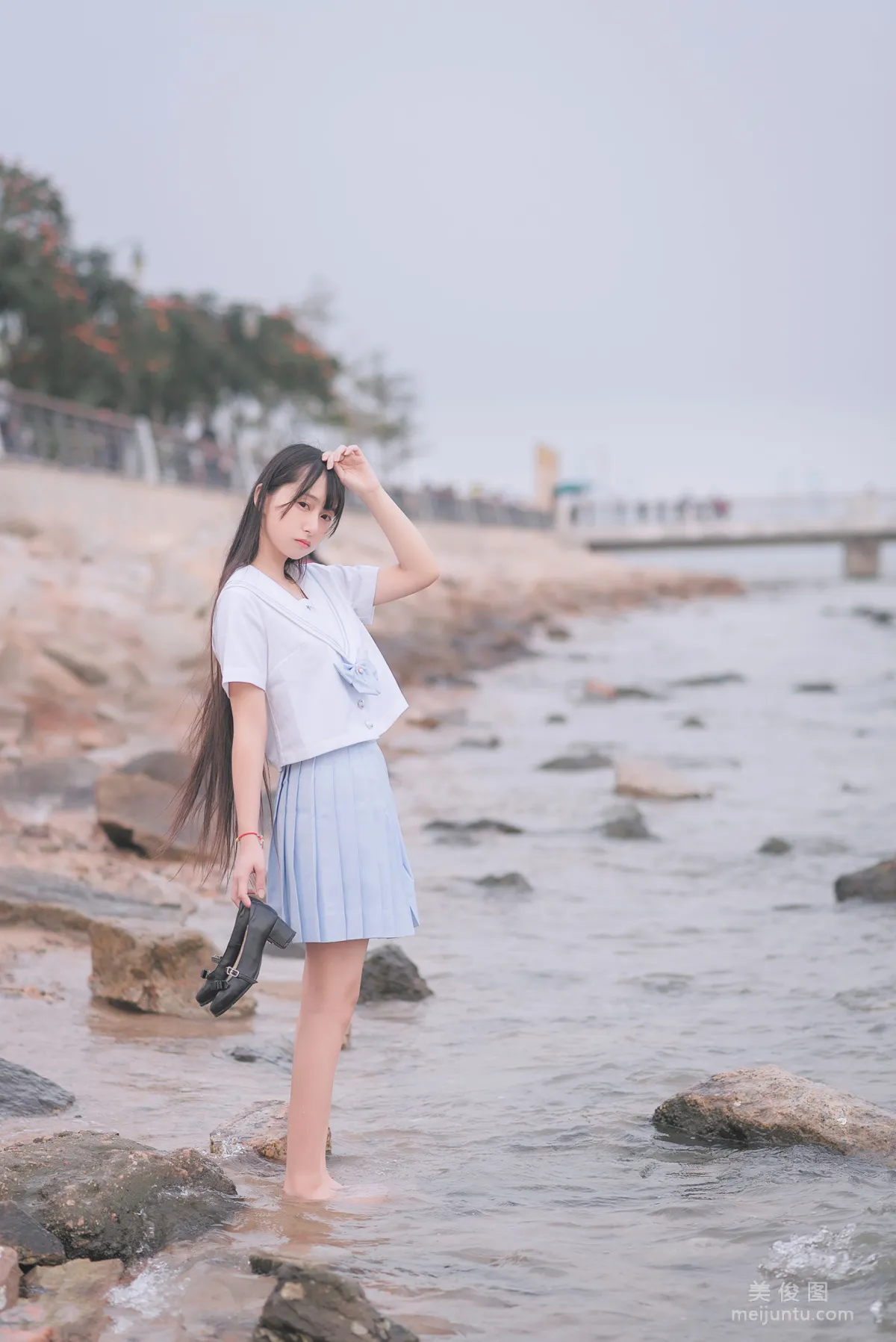 萌妹子伽马羽落子 《一起去海边》 写真集35