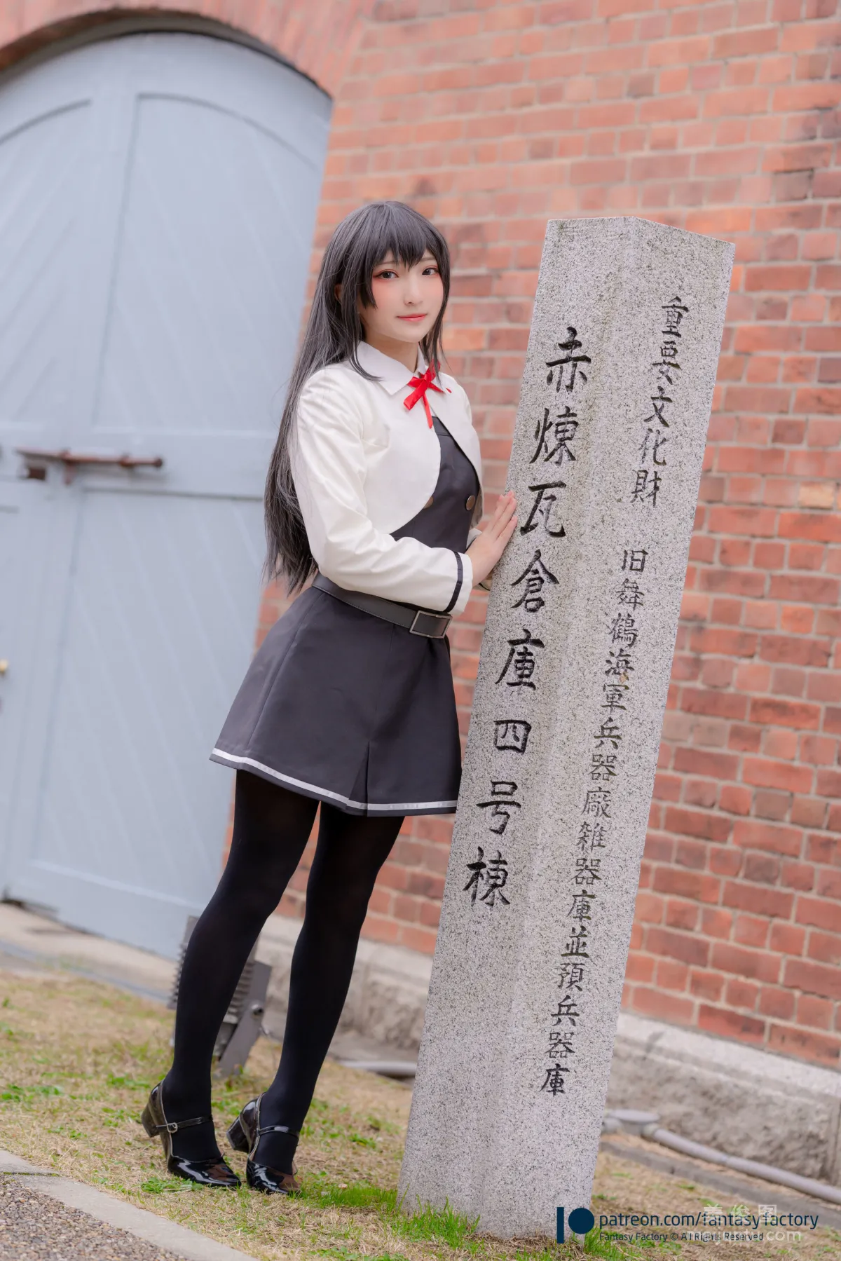 [Fantasy Factory] 小丁Cosplay 2020.01 《黑丝 和服 JK》 写真集18