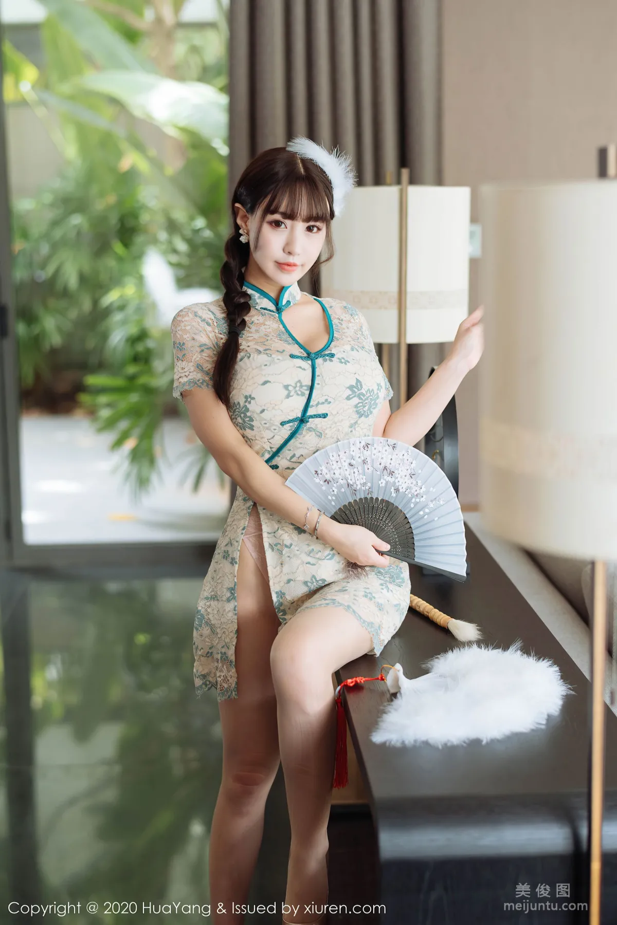 [花漾HuaYang] Vol.256 朱可儿Flower - 典雅的旗袍韵致28