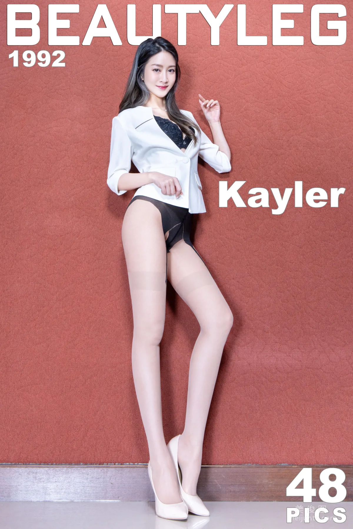 [Beautyleg] No.1992 Kaylar - 吊带丝袜高跟美腿1