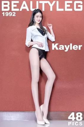 [Beautyleg] No.1992 Kaylar - 吊帶絲襪高跟美腿