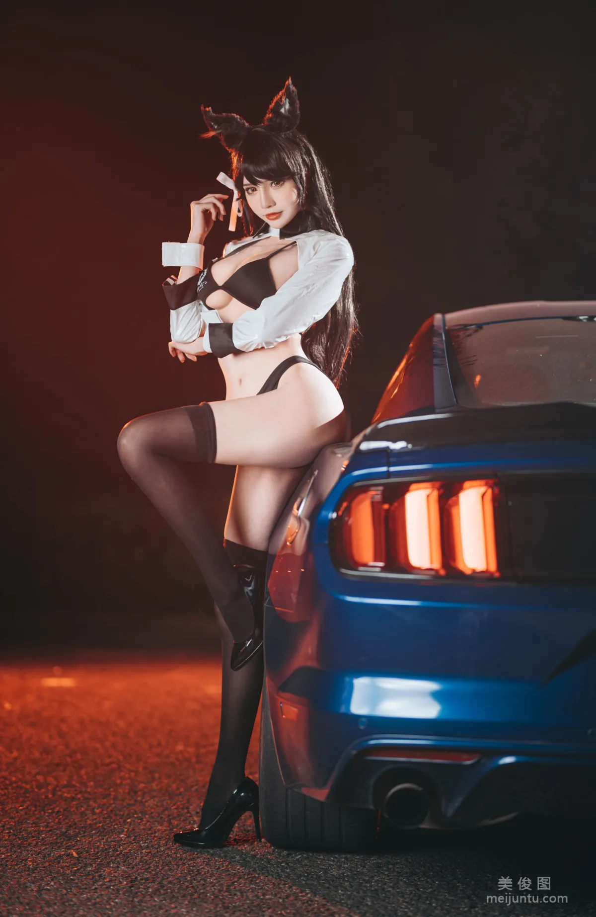 [Cosplay] 动漫博主一只冉呐 - 爱宕赛车 写真集14