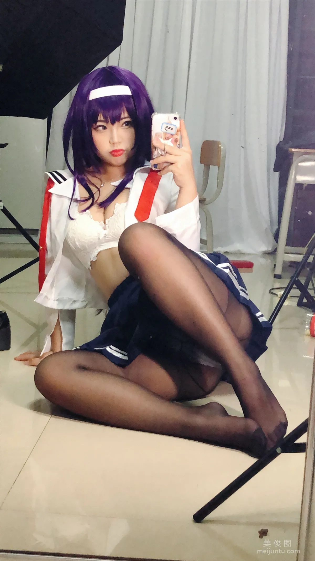 [Cosplay] 萌系小姐姐-白烨- - 学姐校服 写真集12