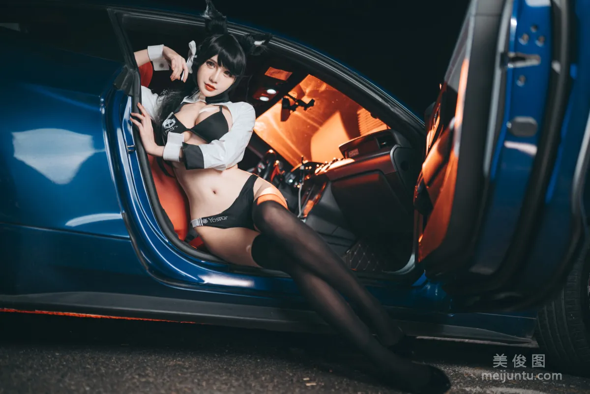 [Cosplay] 动漫博主一只冉呐 - 爱宕赛车 写真集16