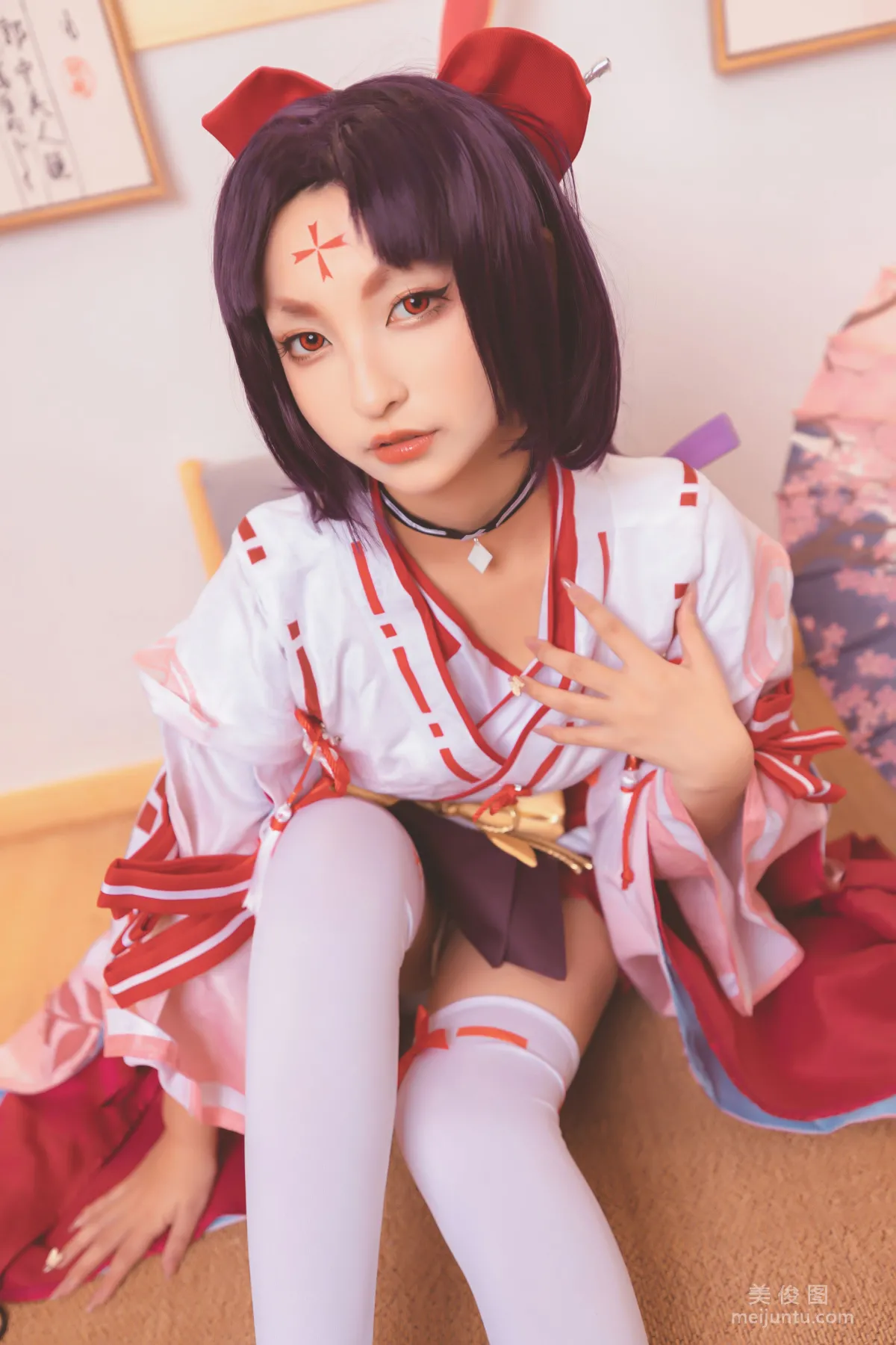 [Cosplay] 神楽坂真冬 《刀ノ語》 写真集64