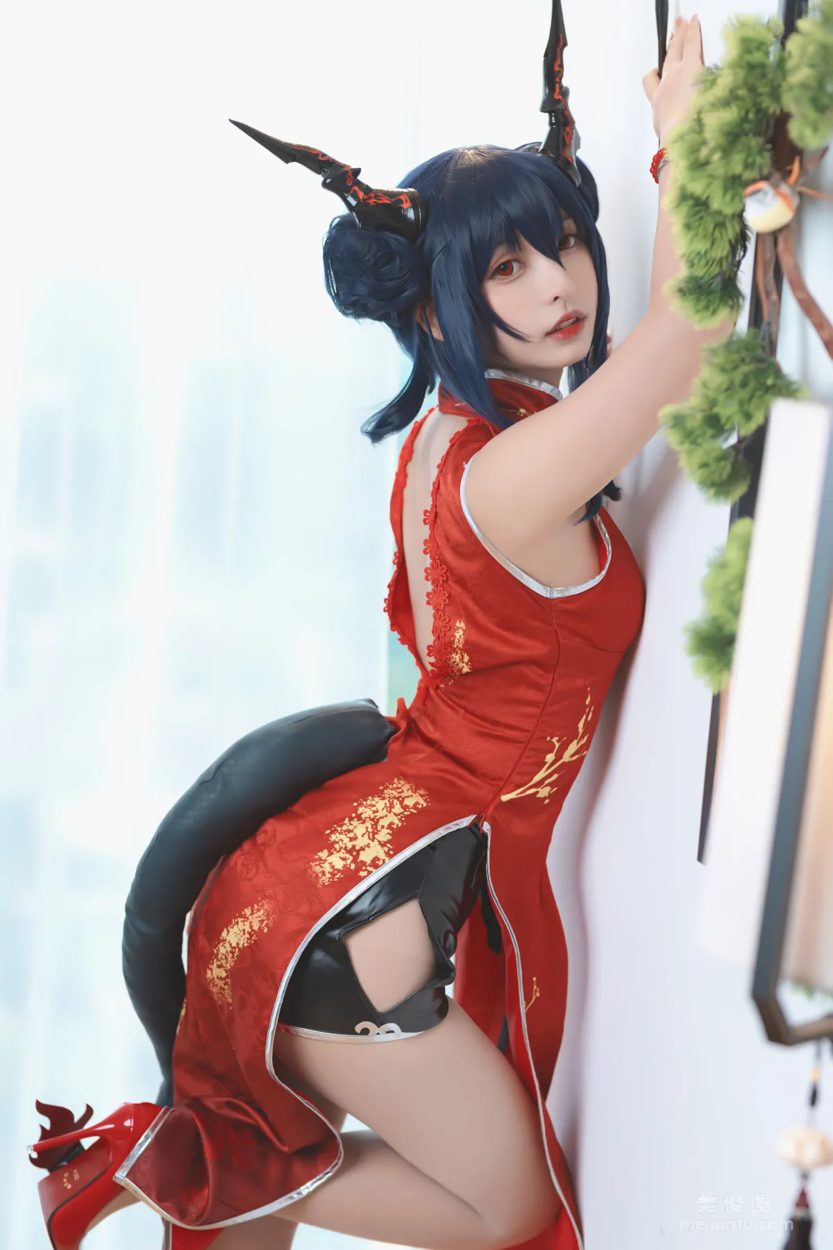 [Cosplay] 神楽坂真冬 - 旗袍魔女 写真集21