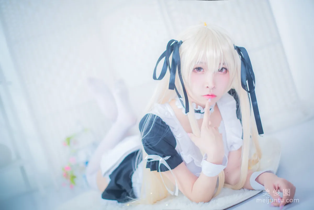 [Cosplay] 人气Coser二佐Nisa - 穹妹女仆14