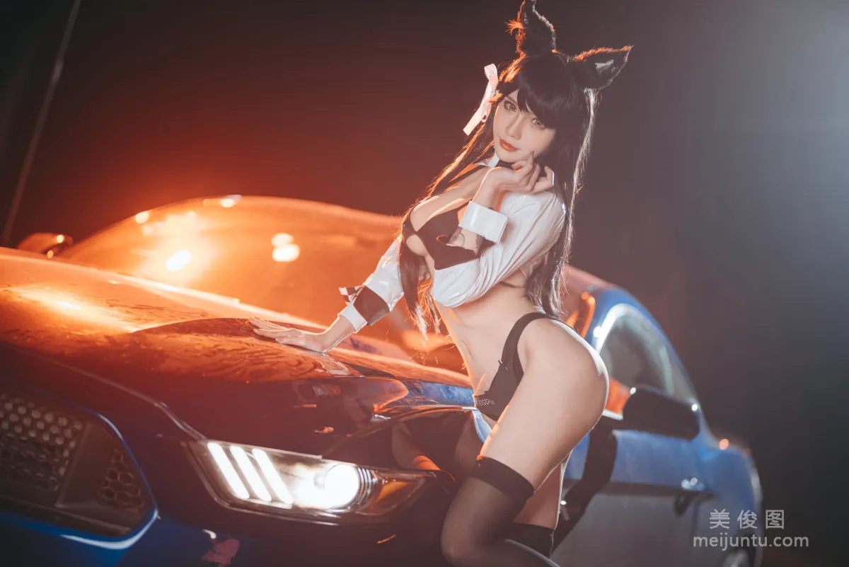 [Cosplay] 动漫博主一只冉呐 - 爱宕赛车 写真集12